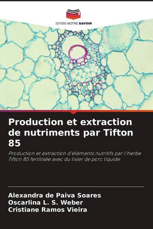 Produktbild: Production et extraction de nutriments par Tifton 85