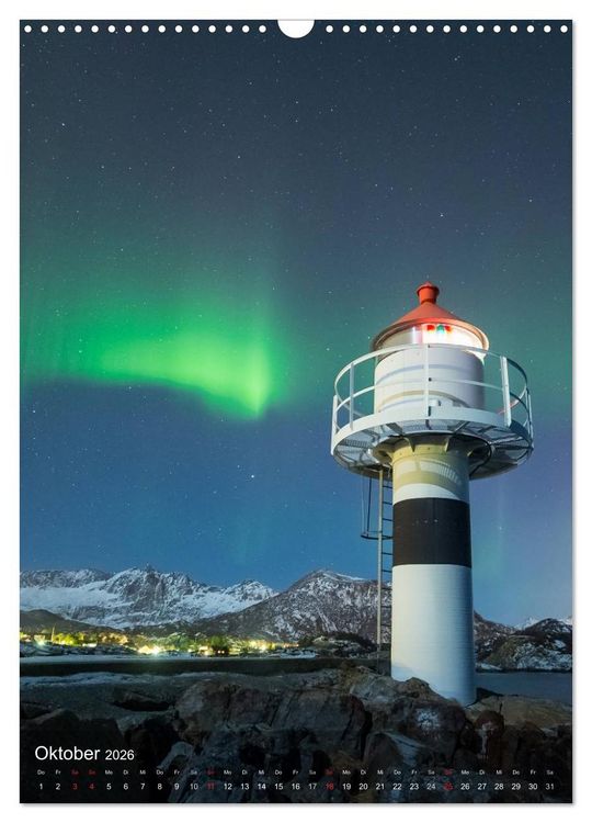 Produktbild: Mystische Lofoten (Wandkalender 2026 DIN A3 hoch), CALVENDO Monatskalender
