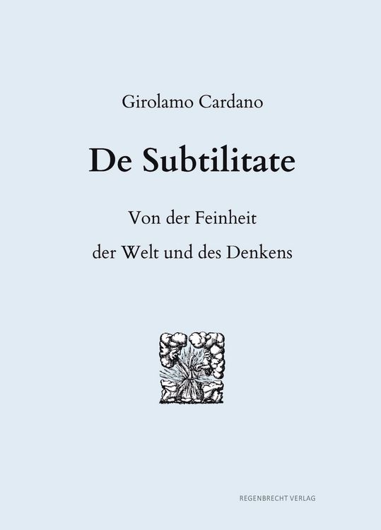 Produktbild: De Subtilitate