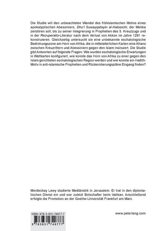 Produktbild: Der apokalyptische Abessinier und die Kreuzz&uuml;ge