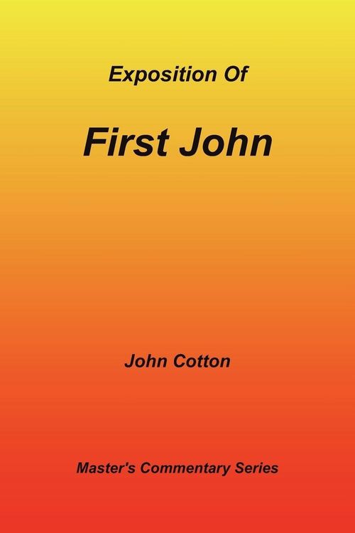 Produktbild: An Exposition of First John