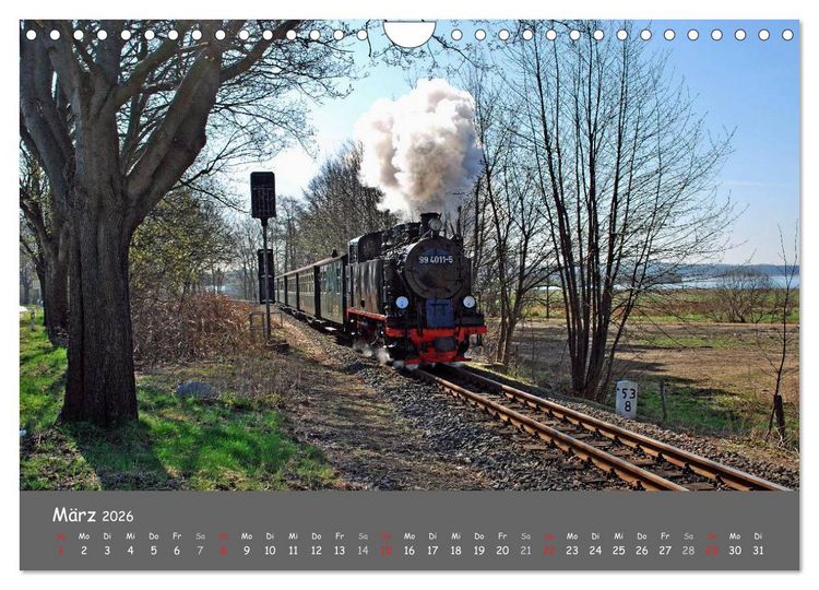 Produktbild: R&uuml;gen &ndash; Insel der Superlative (Wandkalender 2026 DIN A4 quer), CALVENDO Monatskalender