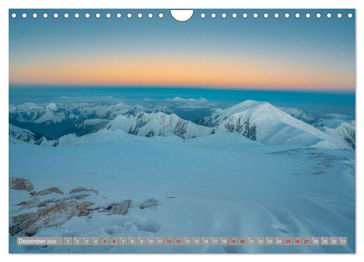 Produktbild: Kirgistan Bergparadies in Zentralasien (Wandkalender 2026 DIN A4 quer), CALVENDO Monatskalender