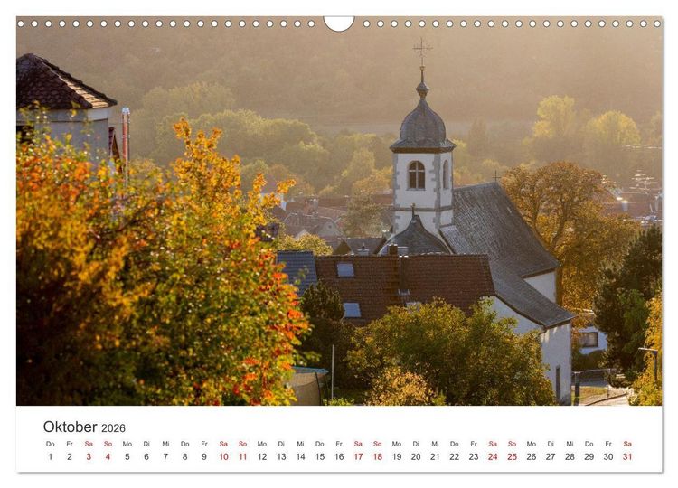 Produktbild: Eibelstadt (Wandkalender 2026 DIN A3 quer), CALVENDO Monatskalender