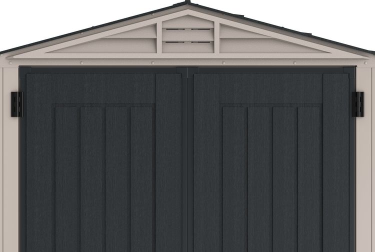 Produktbild: Kunststoff Ger&auml;tehaus 171x171 Gartenhaus Dreht&uuml;ren