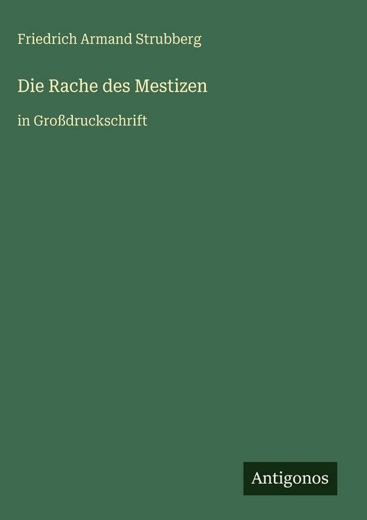 Produktbild: Die Rache des Mestizen