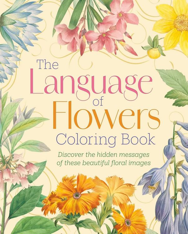 Produktbild: The Language of Flowers Coloring Book
