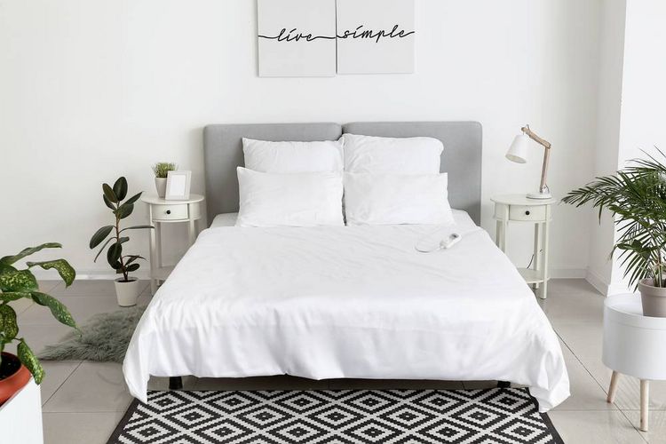 Produktbild: Sygonix 1500 x 900mm W&auml;rmeunterbett 60W Wei&szlig;