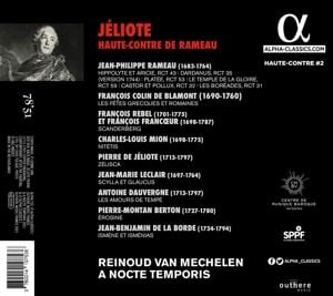 Produktbild: J'liote,Haute-Contre de Rameau