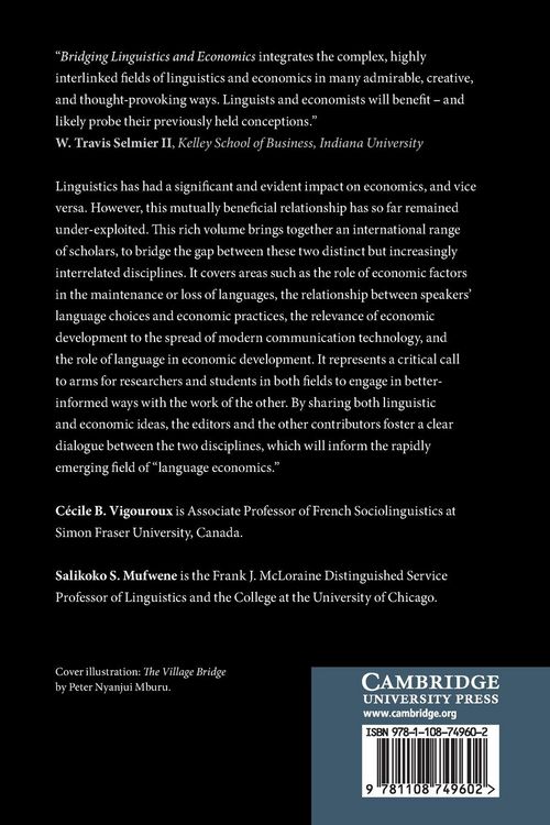 Produktbild: Bridging Linguistics and Economics