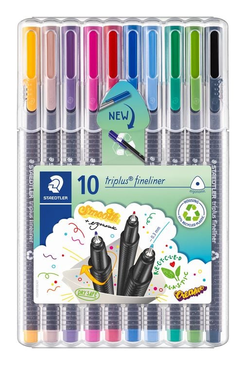 Produktbild: STAEDTLER Fineliner triplus 10er Set
