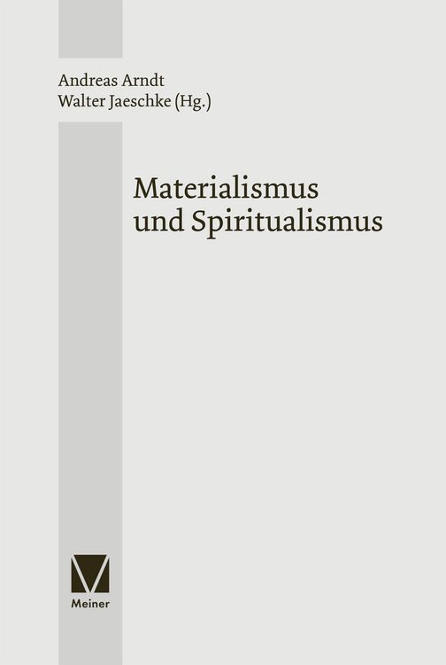 Produktbild: Materialismus und Spiritualismus