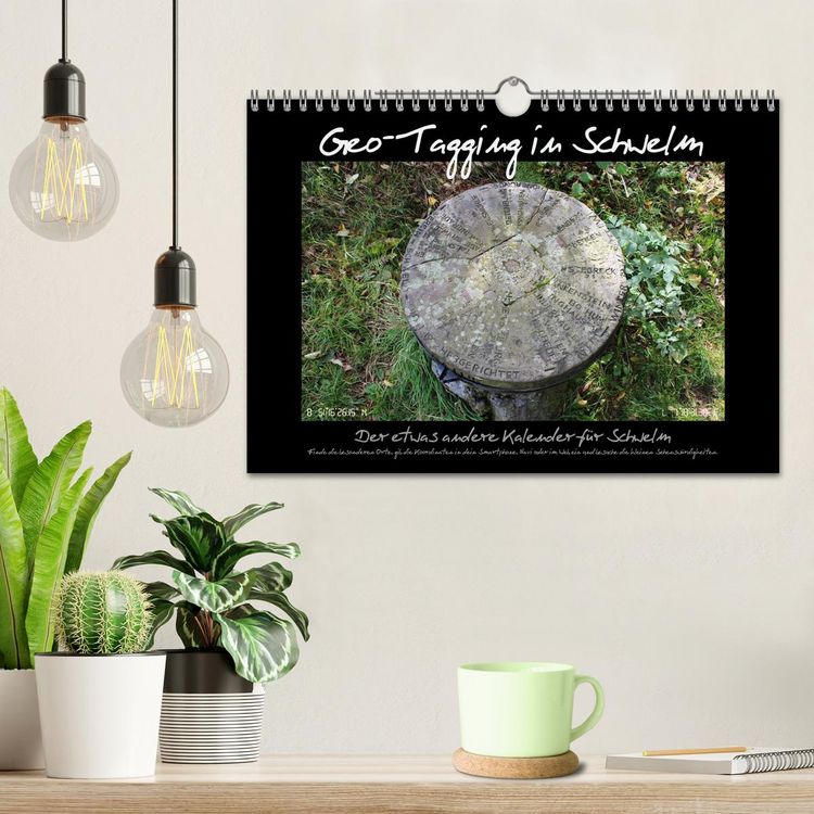 Produktbild: Geo-Tagging in Schwelm (Wandkalender 2026 DIN A4 quer), CALVENDO Monatskalender