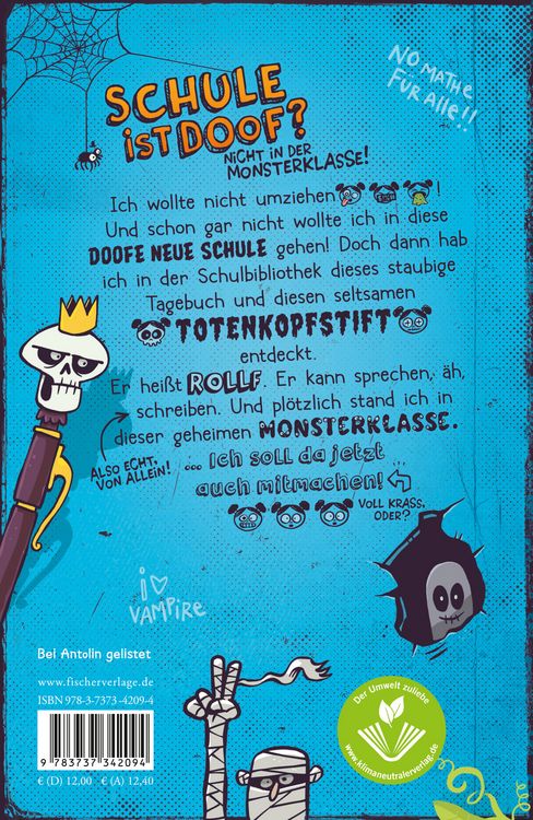 Produktbild: Meine krasse Monsterklasse - Kettenrasseln mit Kellerasseln