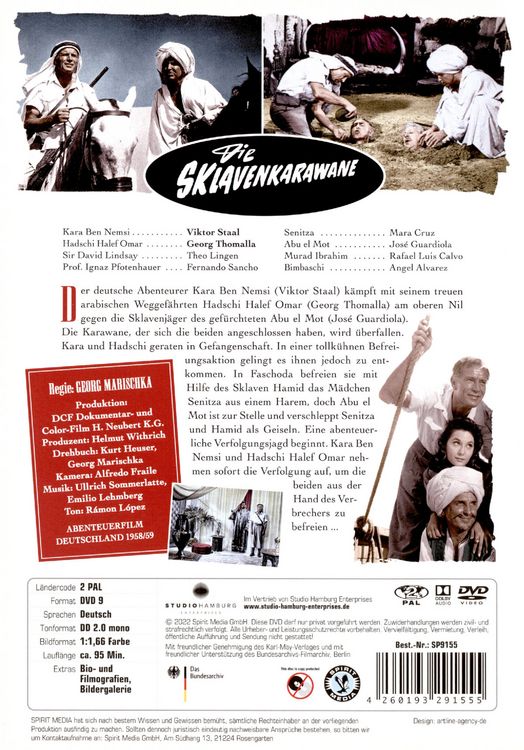 Produktbild: Die Sklavenkarawane (Sch&auml;tze des deutschen Tonfilms)