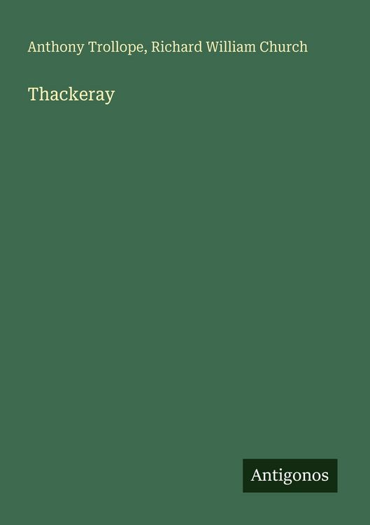 Produktbild: Thackeray