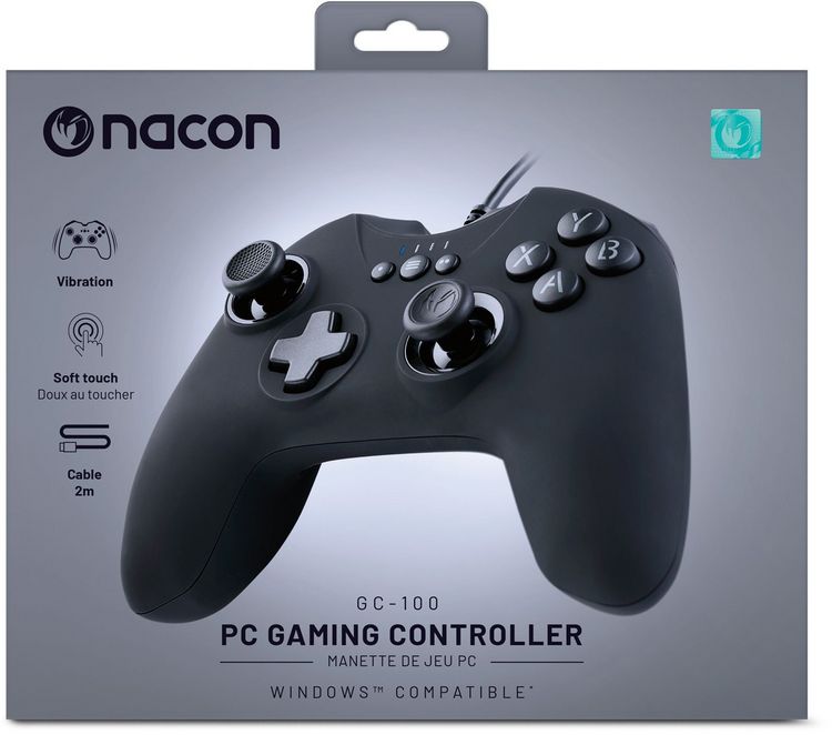 Produktbild: NACON PC Gaming Controller GC-100XF, schwarz