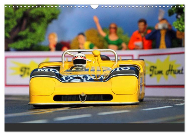 Produktbild: Motorsport in 1/32 (Wandkalender 2025 DIN A3 quer), CALVENDO Monatskalender