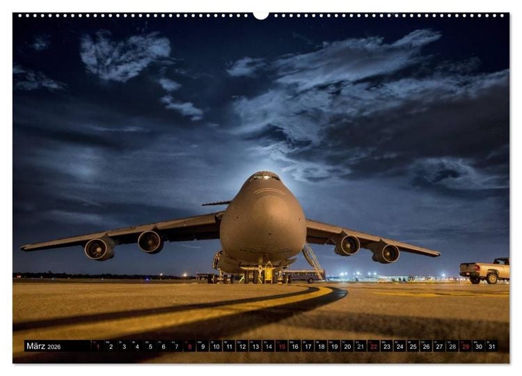 Produktbild: Kampfjets &bull; U.S. Aircraft (hochwertiger Premium Wandkalender 2026 DIN A2 quer), Kunstdruck in Hochglanz