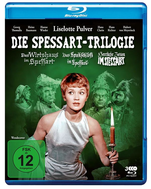 Produktbild: Die Spessart-Trilogie: Alle 3 Spessart-Kom&ouml;dien mit Lilo Pulver (Neuauflage) [3 BRs]