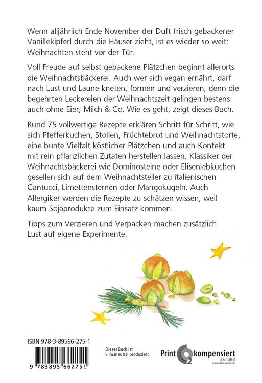 Produktbild: Vegane Weihnachtsb&auml;ckerei
