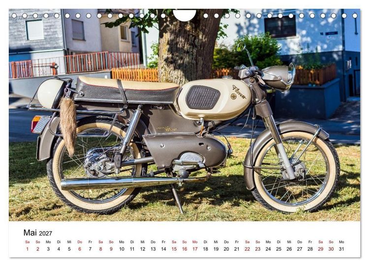 Produktbild: Kreidler-Kult (Wandkalender 2027 DIN A4 quer), CALVENDO Monatskalender