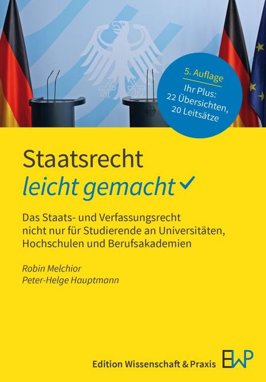Produktbild: Staatsrecht – leicht gemacht