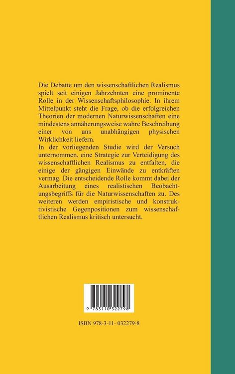 Produktbild: Wissenschaftlicher Realismus