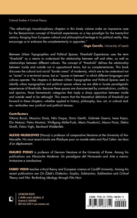 Produktbild: Between Urban Topographies and Political Spaces