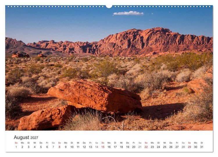 Produktbild: USA &ndash; Landschaft und Sehnsucht (hochwertiger Premium Wandkalender 2027 DIN A2 quer), Kunstdruck in Hochglanz
