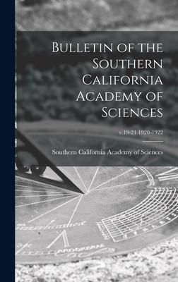 Produktbild: Bulletin of the Southern California Academy of Sciences; v.19-21 1920-1922