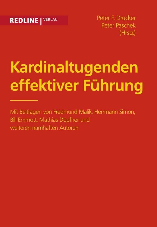 Produktbild: Kardinaltugenden effektiver F&uuml;hrung