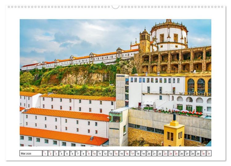 Produktbild: Porto - Stadt am Rio Douro (Wandkalender 2026 DIN A2 quer), CALVENDO Monatskalender