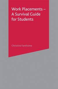 Produktbild: Work Placements - A Survival Guide for Students