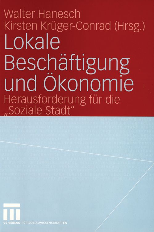 Produktbild: Lokale Besch&auml;ftigung und &Ouml;konomie
