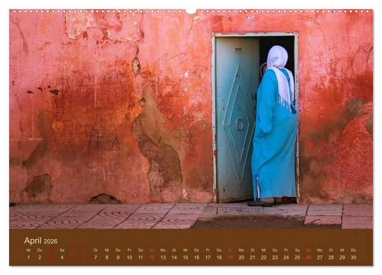 Produktbild: Marokko Impressionan (Wandkalender 2026 DIN A2 quer), CALVENDO Monatskalender