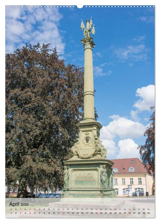 Produktbild: Historisches G&uuml;strow (hochwertiger Premium Wandkalender 2026 DIN A2 hoch), Kunstdruck in Hochglanz
