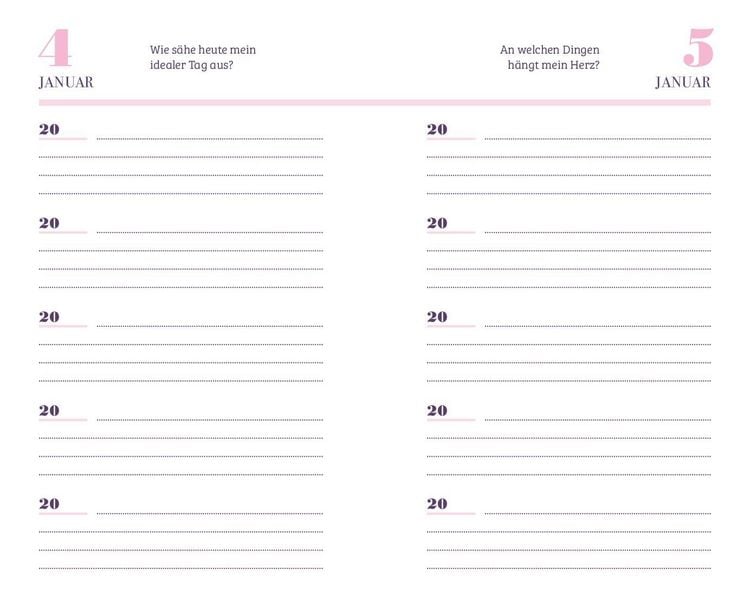Produktbild: 5 Jahre - Mein Tagebuch mit 365 Fragen (Cherry Blossom)