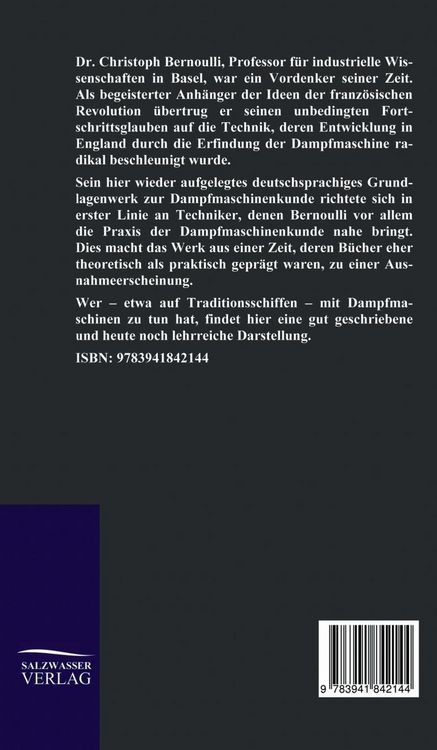 Produktbild: Handbuch der Dampfmaschine (1833)