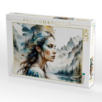 Produktbild: CALVENDO Puzzle Die Naturliebende | 1000 Teile Lege-Gr&ouml;&szlig;e 64x48cm Foto-Puzzle f&uuml;r gl&uuml;ckliche Stunden