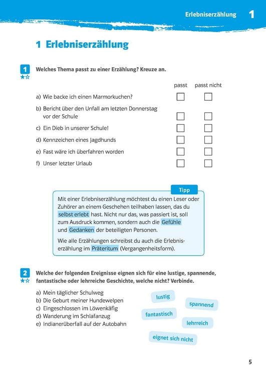 Produktbild: 10-Minuten-Training Texte schreiben. Deutsch 5./6. Klasse