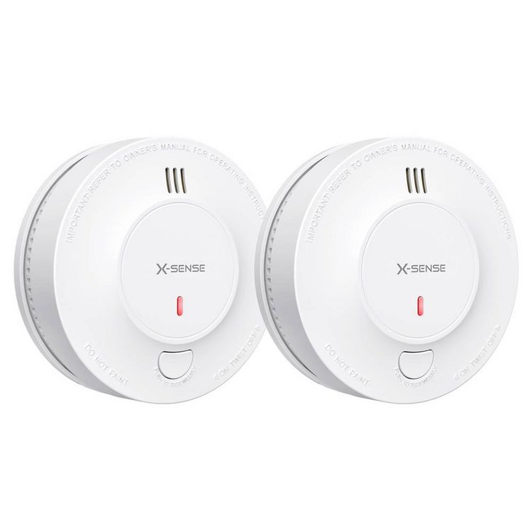 Produktbild: X-Sense SD19 Rauchwarnmelder inkl. 10 Jahres-Batterie batteriebetrieben (B x H x T) 122 x 45 x 122 mm 1 St.