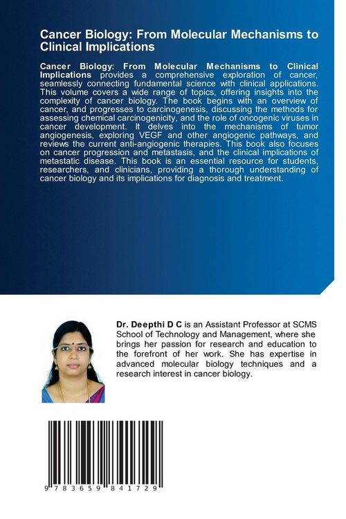 Produktbild: Cancer Biology: From Molecular Mechanisms to Clinical Implications