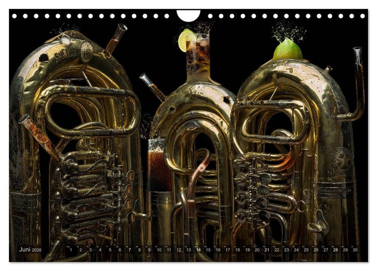 Produktbild: Musica fant&aacute;sia - Die wundersame Welt des Fotok&uuml;nstlers Olaf Bruhn (Wandkalender 2026 DIN A4 quer), CALVENDO Monatskalender