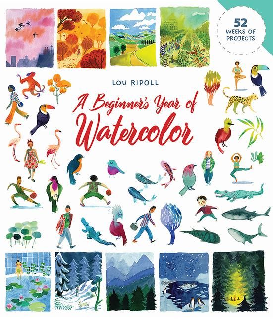 Produktbild: A Beginner's Year of Watercolor