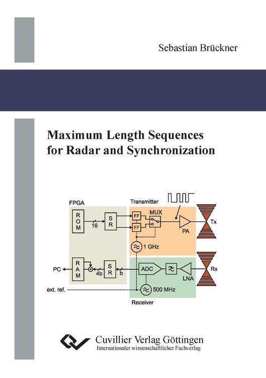 Produktbild: Maximum Length Sequences for Radar and Synchronization