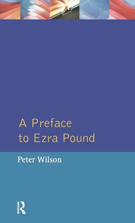 Produktbild: A Preface to Ezra Pound