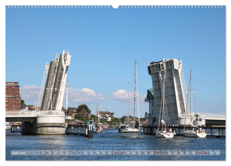 Produktbild: Impressionen von der Schlei - Deutschlands einzigem Fjord (hochwertiger Premium Wandkalender 2026 DIN A2 quer), Kunstdruck in Hochglanz