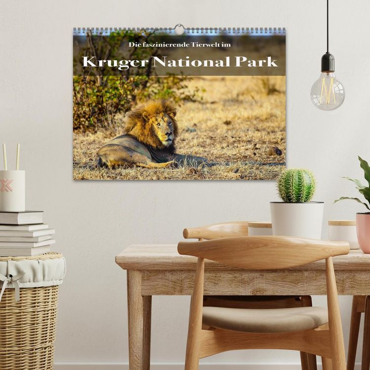 Produktbild: Faszinierende Tierwelt des Kruger National Parks (Wandkalender 2026 DIN A3 quer), CALVENDO Monatskalender