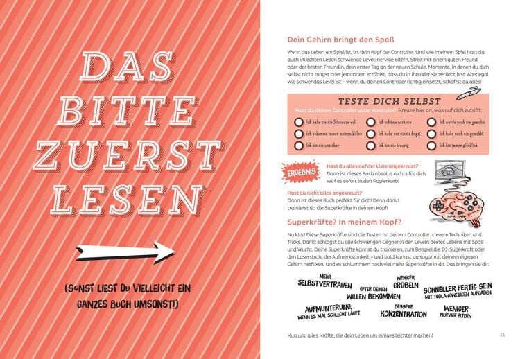 Produktbild: Dein Kopf, der Superheld - Wecke die 15 Superkr&auml;fte in dir